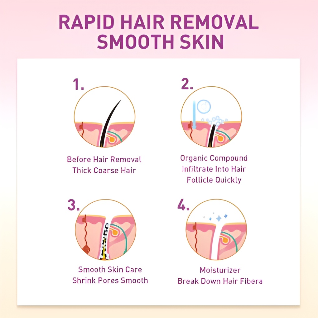 Chirs's Sensitive Hair Removal Spray | Fast Effective & Painless Chriss Hair remover For Legs & Body - Image 4