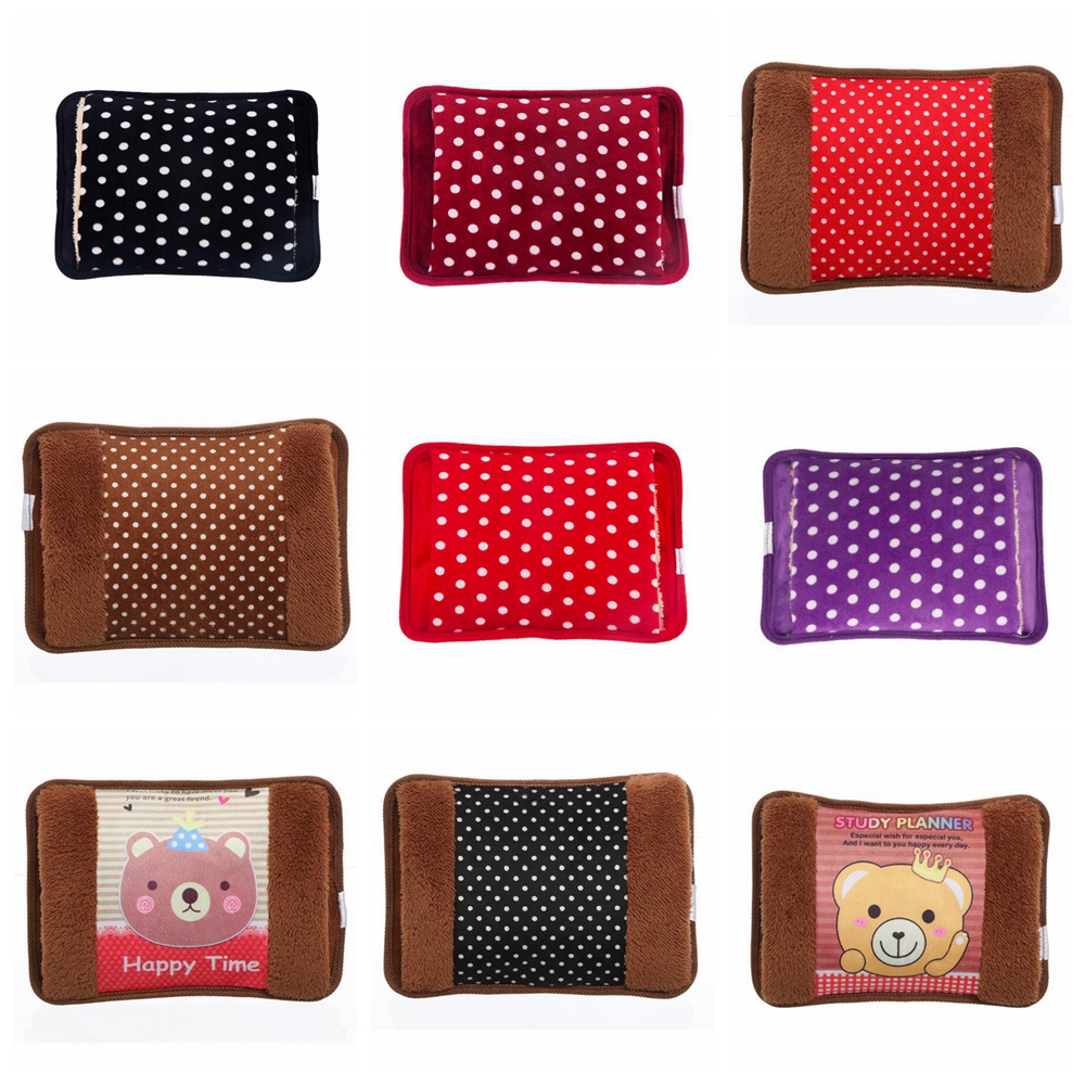 Electric Hot Water bag Heat Pad (Heat Bag) For Pain Relief velvet cloth type also used for hand warmer – Multicolour - Image 4