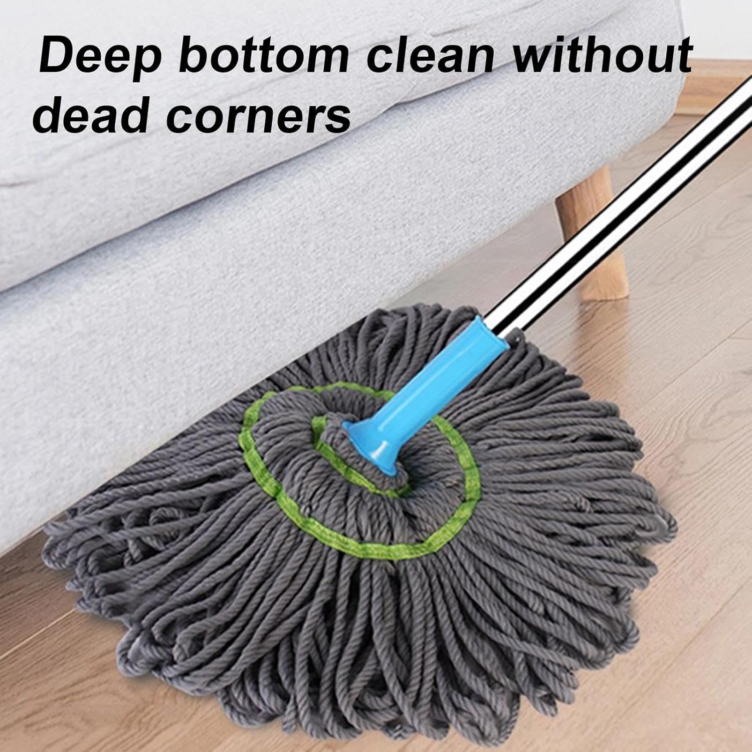 Royal’s Super Absorbent Twist Mop – Easy Twist Squeeze Floor Cleaning Mop for Home & Office Use - Image 3
