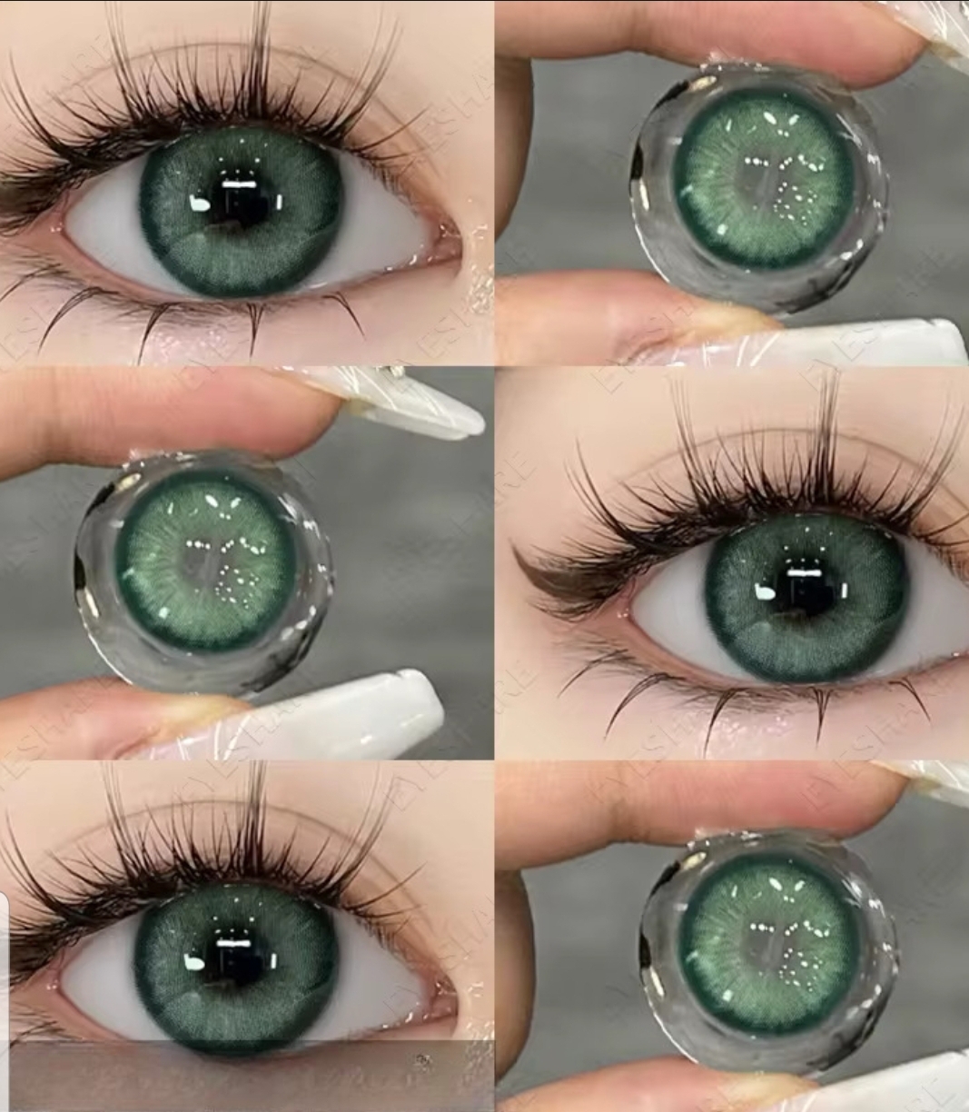 3-Tone Lens with Container Solution & Travel Kit – Complete Contact Lens Care Set - Blue - Image 3