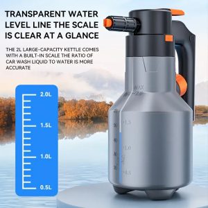 2L Electric Foam Sprayer Handheld Pump | Motorized Snow Foam Cannon for Car Wash, Gardening & Home Cleaning