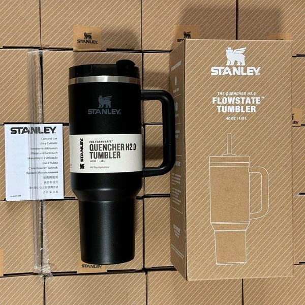 Stanley 40 Oz Stainless Steel Tumbler with Straw | 1200ML Vacuum Insulated Quencher Cup | Leak-Proof Hot & Cold Travel Mug (With Box) - Image 2