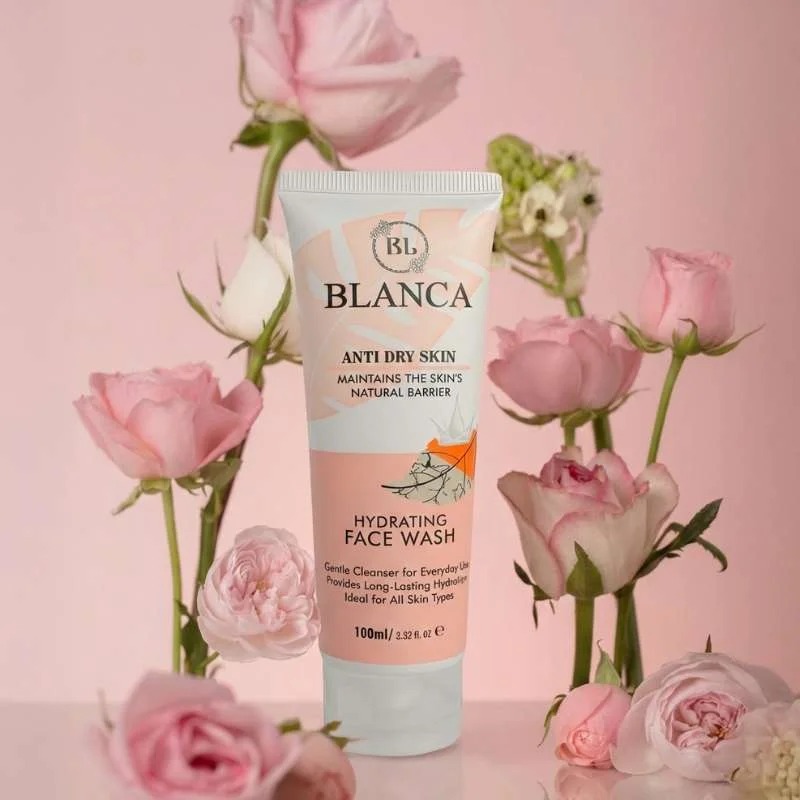 Blanca Anti Dry Skin Hydrating Facewash 100ml – Gentle Moisturizing Cleanser for Smooth & Healthy Skin - Image 2