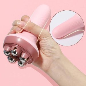 Roller Massager Body Massager Handheld Massage Ball For Muscle Back Neck Joint Foot Shoulder Leg Pain Relief | Random Color