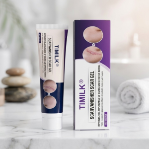 Timilk Regenscar Stem Cell Scar Gel – Triple-Action Formula for Old & New Scars, Surgical Marks, and Skin Renewal (15ml)