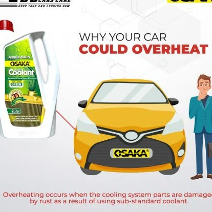 OSAKA Premium Radiator Coolant - High Grade Green (Automotive Grade) | Engine Cooling System Protector | Metal Corrosion Prevention (1L) - Image 3