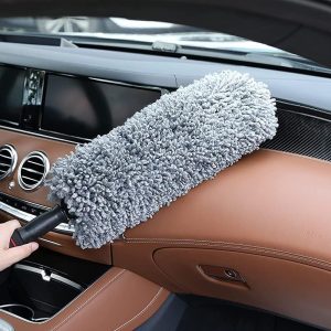 Microfiber Car Duster â Scratch-Free Cleaning with Extendable Handle