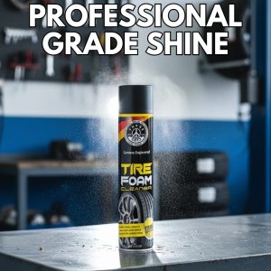Tire Foam Cleaner â Clean, Shine and Protect | THREE GUYS | German Engineered (650ML)