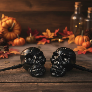 Special Decoration Fancy Stylish Skull Shape Motorcycle Indicators