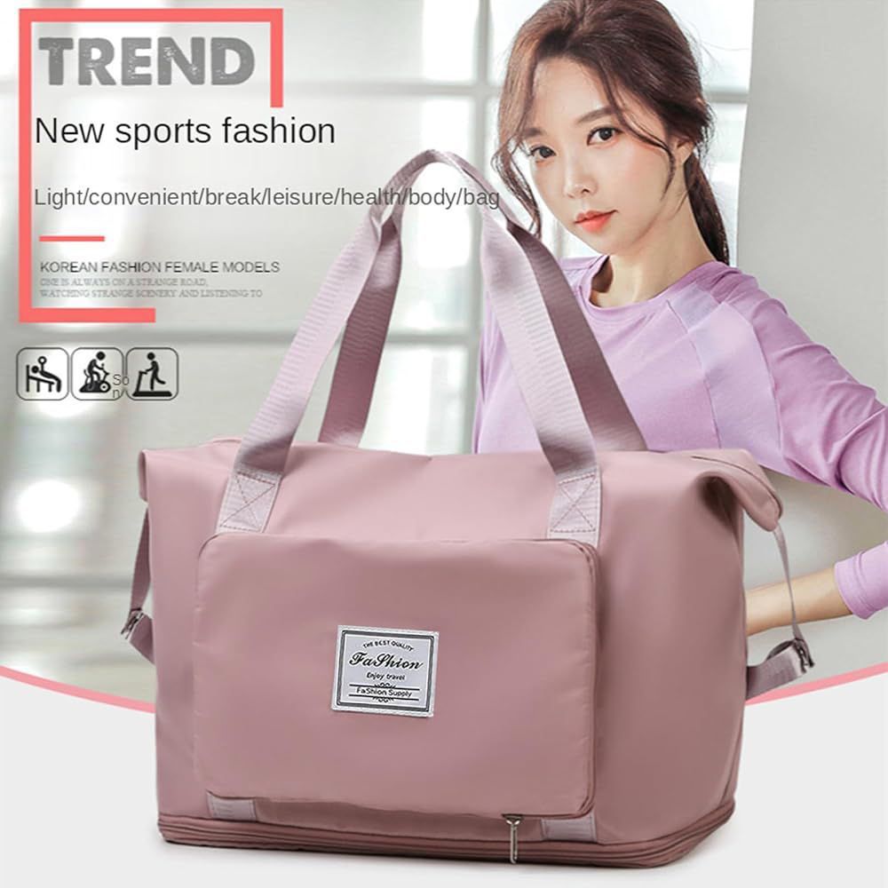 Foldable Capacity Storage Bag Large Space Folding Organizer for Travel, Clothes & Home Use - Image 4