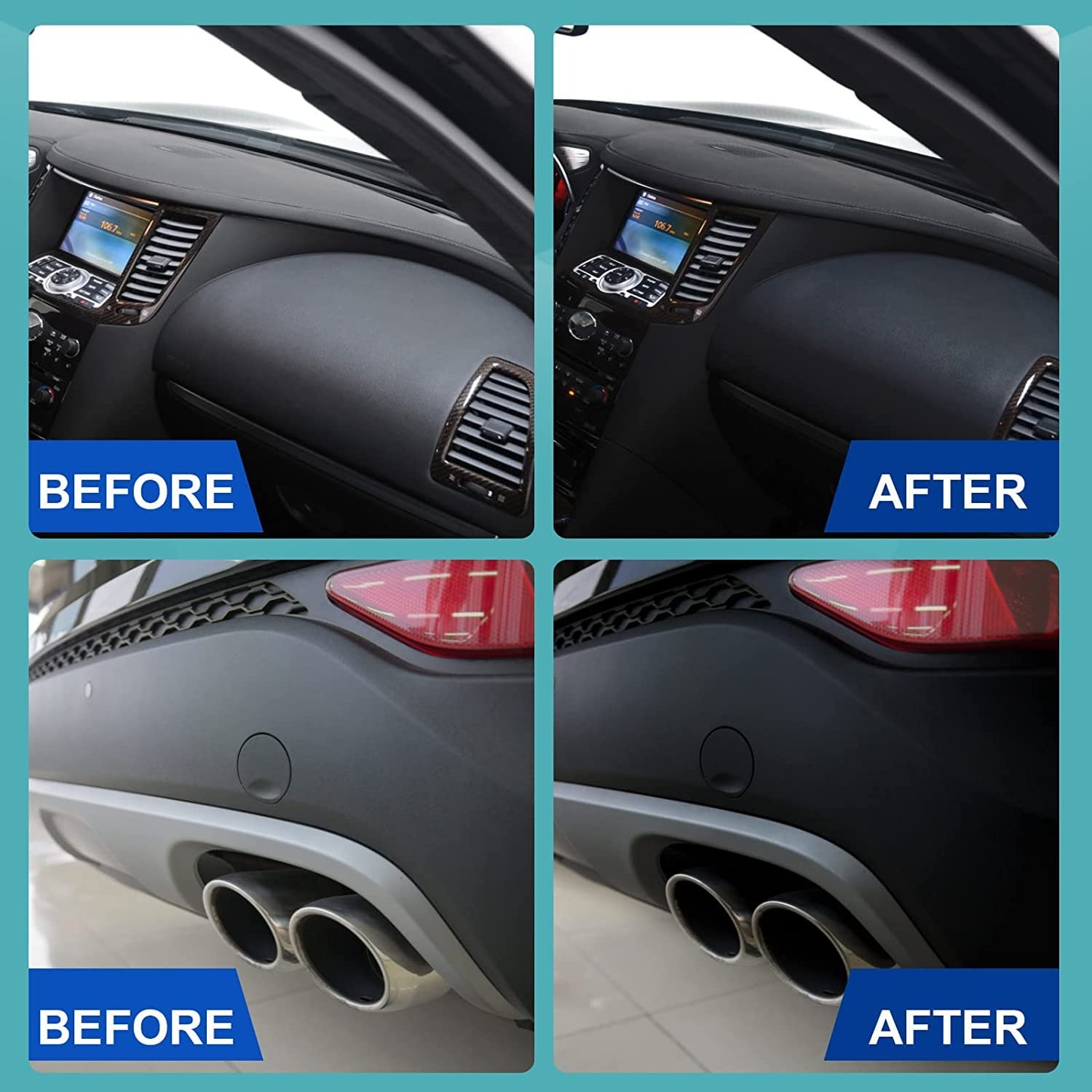 Ouhue Plastic Refreshing Nano Coating â Advanced Car Interior And Exterior Plastic Restorer For A Like-New Shine And Long-Lasting Protection - Image 4