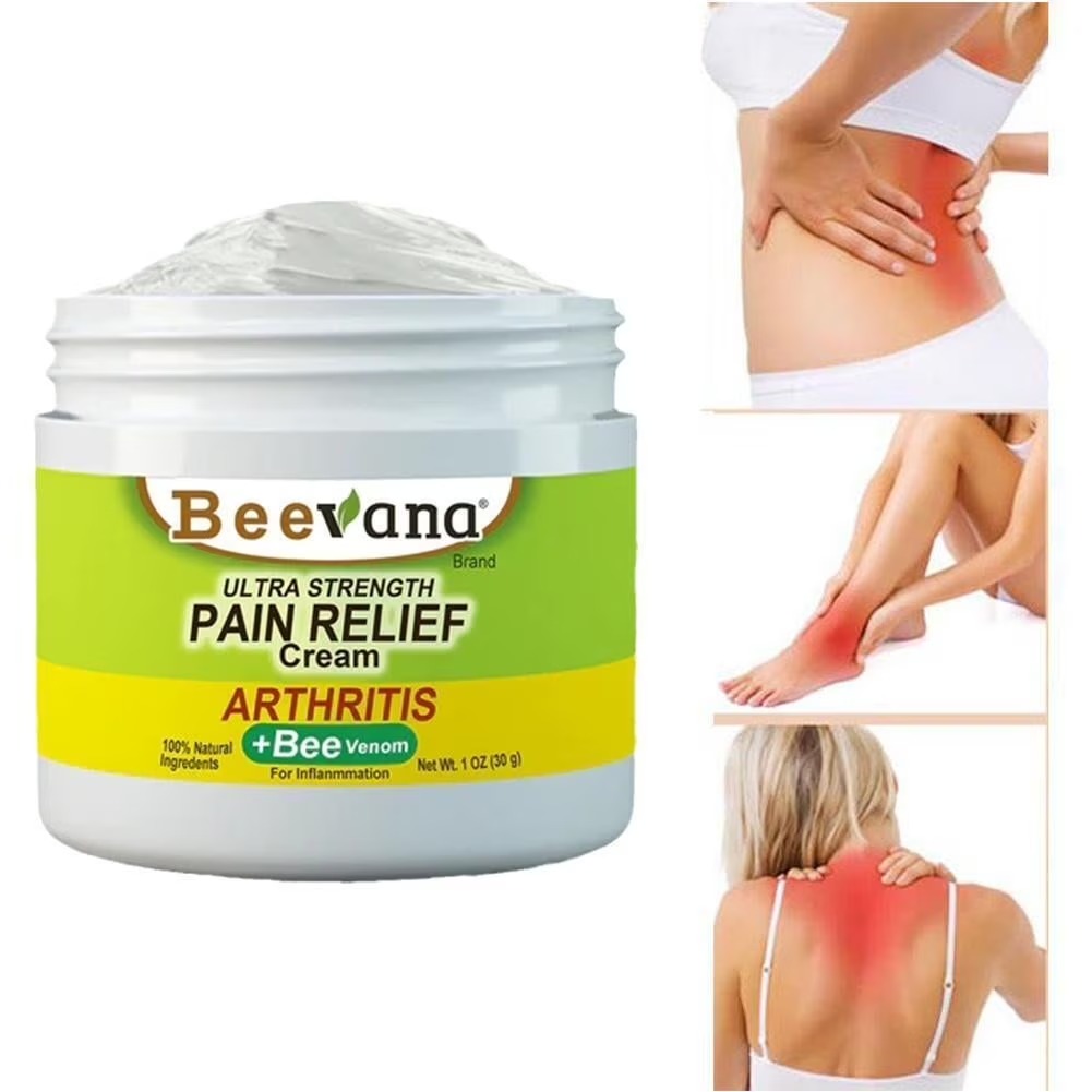 Beevana Ultra Strength Pain Relief Cream With Bee Venom For Arthritis And Inflammation 30g - Image 3