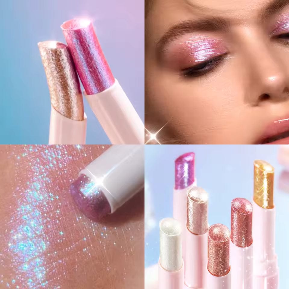 Miss Betty Multipurpose Jelly Highlighter Stick Creamy Glitter Eyeshadow, Lip Balm & Face Highlighter - Image 4