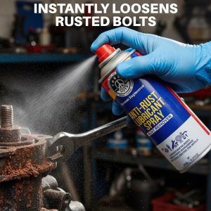 Three Guys Anti-Rust Lubricant Spray â Penetrating Oil Rust Remover And Multi-Purpose De-Rust Spray German Engineered