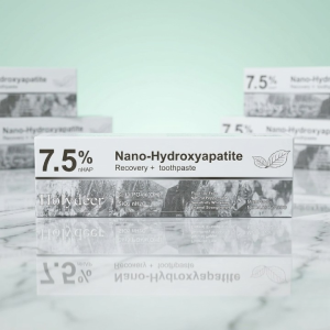 Holydeer 7.5% nHAP Nano-Hydroxyapatite Recovery + Toothpaste Fluoride-Free Sensitivity & Whitening Care - 120g