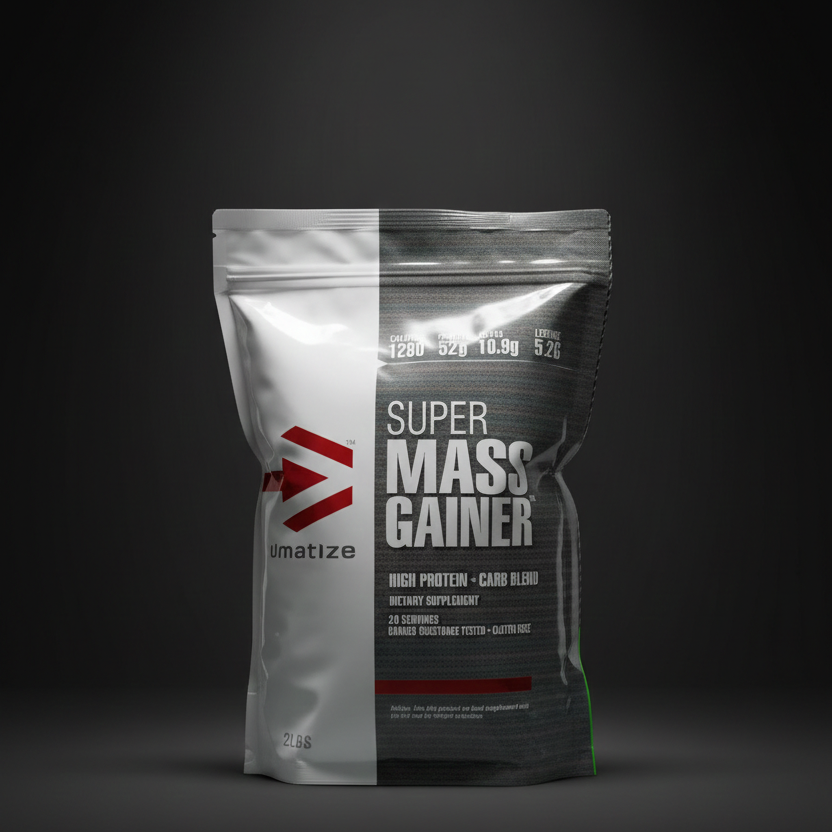 Dymatize Super Mass Gainer High Protein & Carb Blend Weight Gainer Powder (2 lbs, 29 Servings)