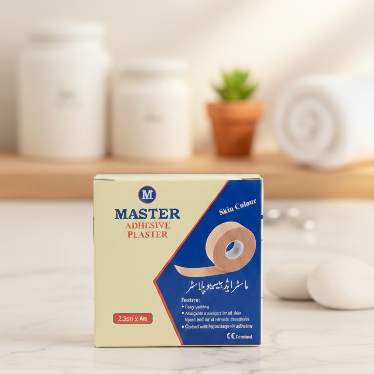 Master Adhesive Plaster Strong, Breathable, Skin-Friendly Medical Tape for Wound Protection, Bandage Fixing & Everyday First-Aid Use - Image 2