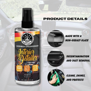 Interior Detailer (Premium Quality) Clean. Refresh. Protect. â All in One Spray | THREE GUYS â German Engineered â 250ml