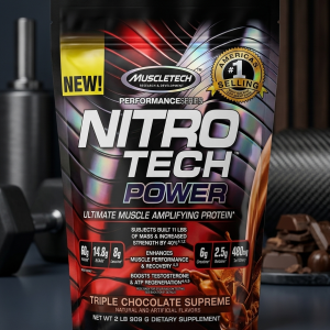 MuscleTech Nitro-Tech 100% Whey Gold Protein Powder 2LB  Premium Whey Protein for Muscle Recovery & Lean Muscle Support