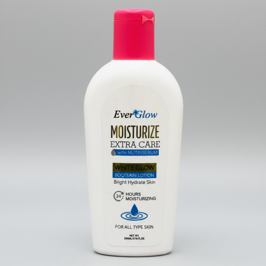 Everglow Moisturize Extra Care White Glow Soft Skin Lotion 200ml - Image 3