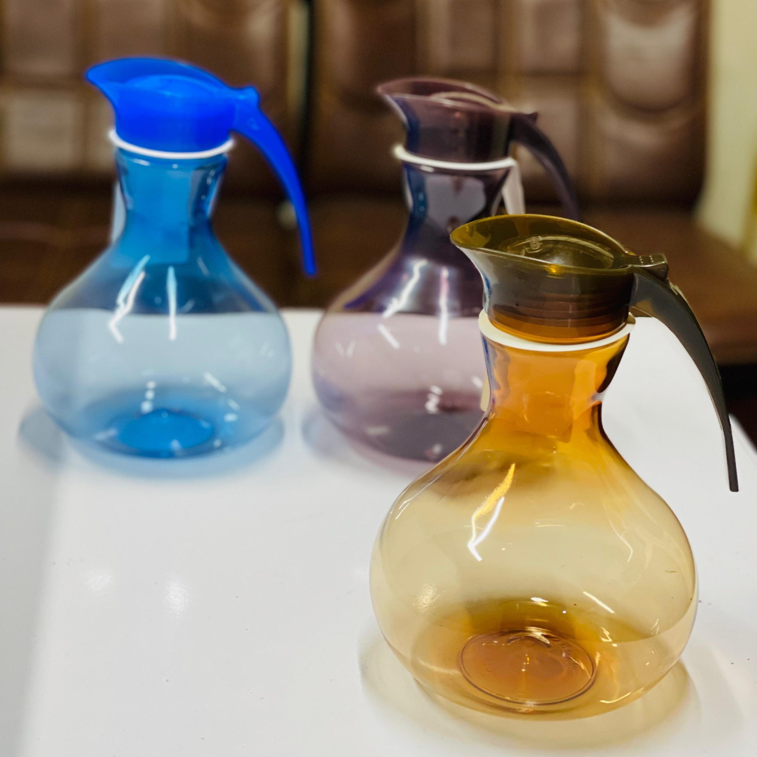 Plastic Shahi Jug Premium Quality Plastic Jug ? Royal Design | Large storage jug | Unique Crystal Shahi Jug (1.75 L)