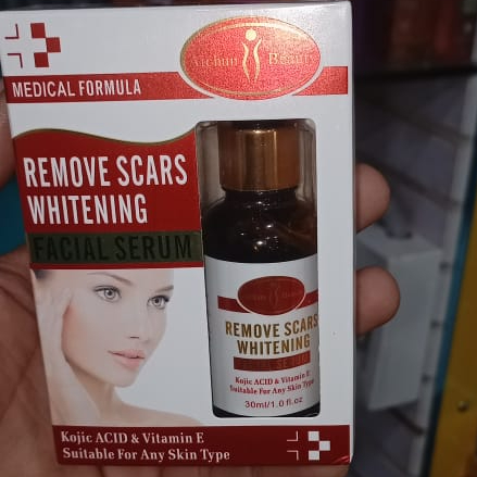 Remove Scars Whitening Facial Serum Smooth Hydration Gentle Care Easy Absorption Brightening Effect - 30ML - Image 4
