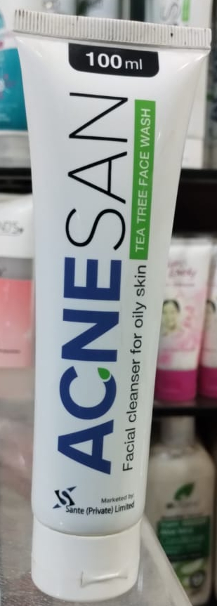 Acnesan Tea Tree Facial Cleanser For Oily Skin Gentle Formula Smooth Texture Deep Cleansing - 100ML - Image 4