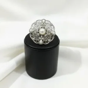 Adjustable Silver Ring for Women – Elegant Wedding, Party & Casual Wear Fashion Ring