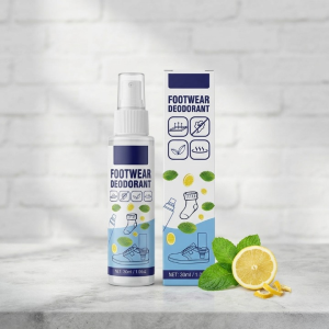 Premium Footwear Deodorant Spray  Instant Shoe & Sock Odor Eliminator (30ml)