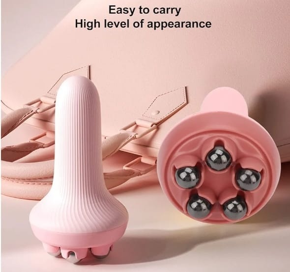 360 Roller Manual Massager | Handheld Massage Ball | Full Body Pain Relief | Neck, Back, Shoulder, Leg & Foot - Image 2