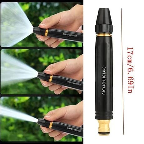High Pressure Adjustable Nozzle Water Spray Gun | Versatile Tool For Garden & Cleaning - Image 2