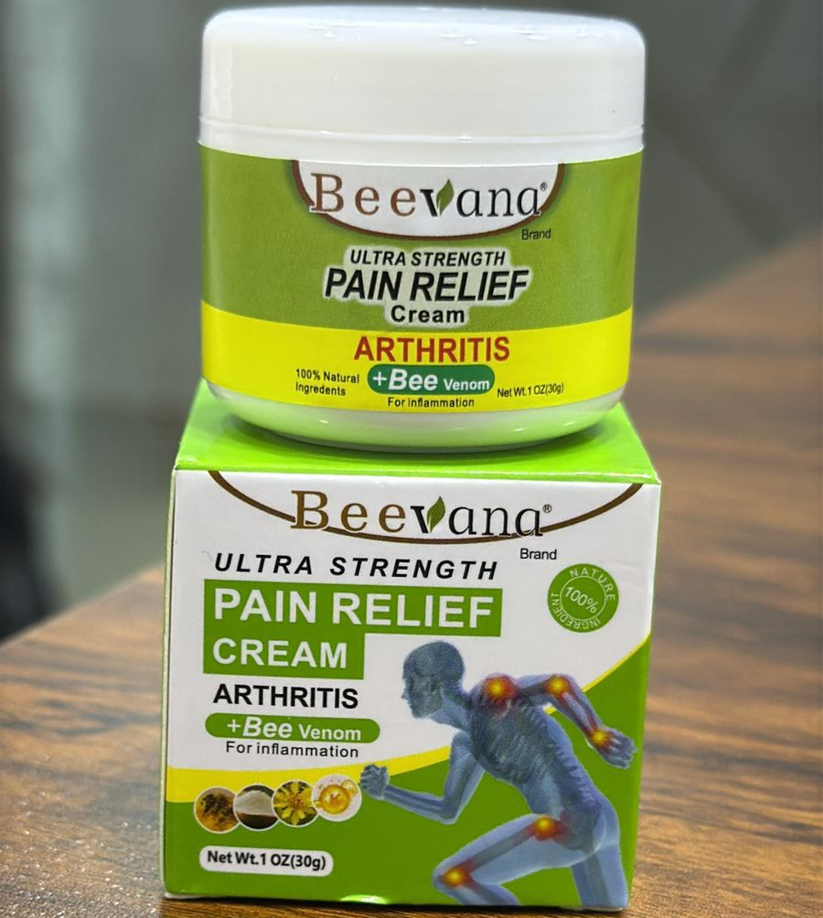 Beevana Ultra Strength Pain Relief Cream Providing Effective Comfort Soothing Formula Everyday Pain Care Support - 30g - Image 4