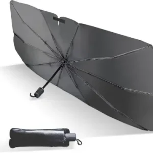 Car Umbrella Sun Shade Cover for Windshield UV Reflecting Foldable Front Car Sunshade Umbrella