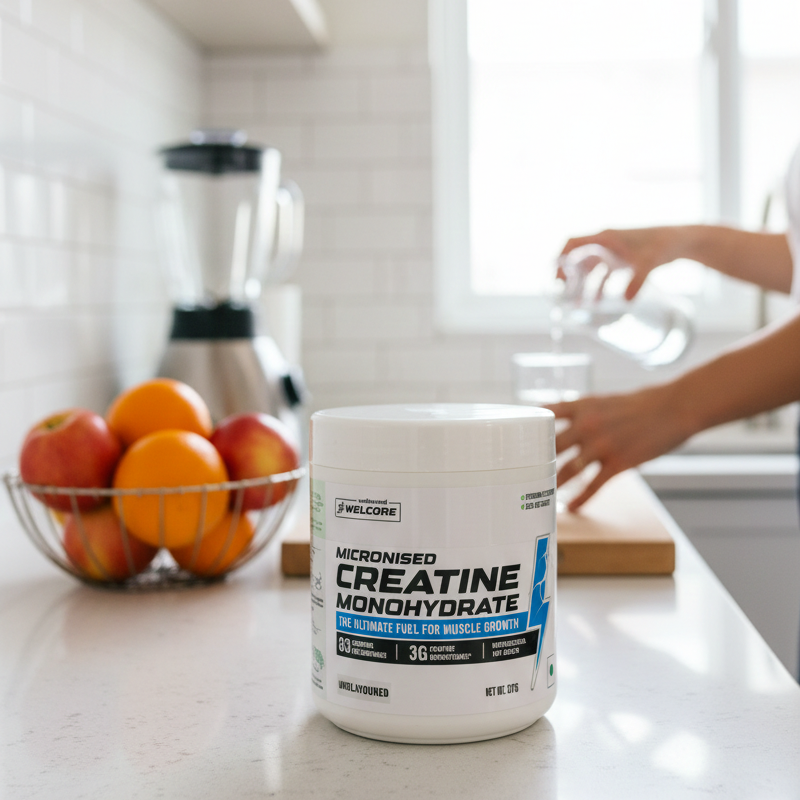 Wellcore Micronised Creatine Monohydrate 307g | 83 Servings | Muscle Growth & Strength Support - Image 2