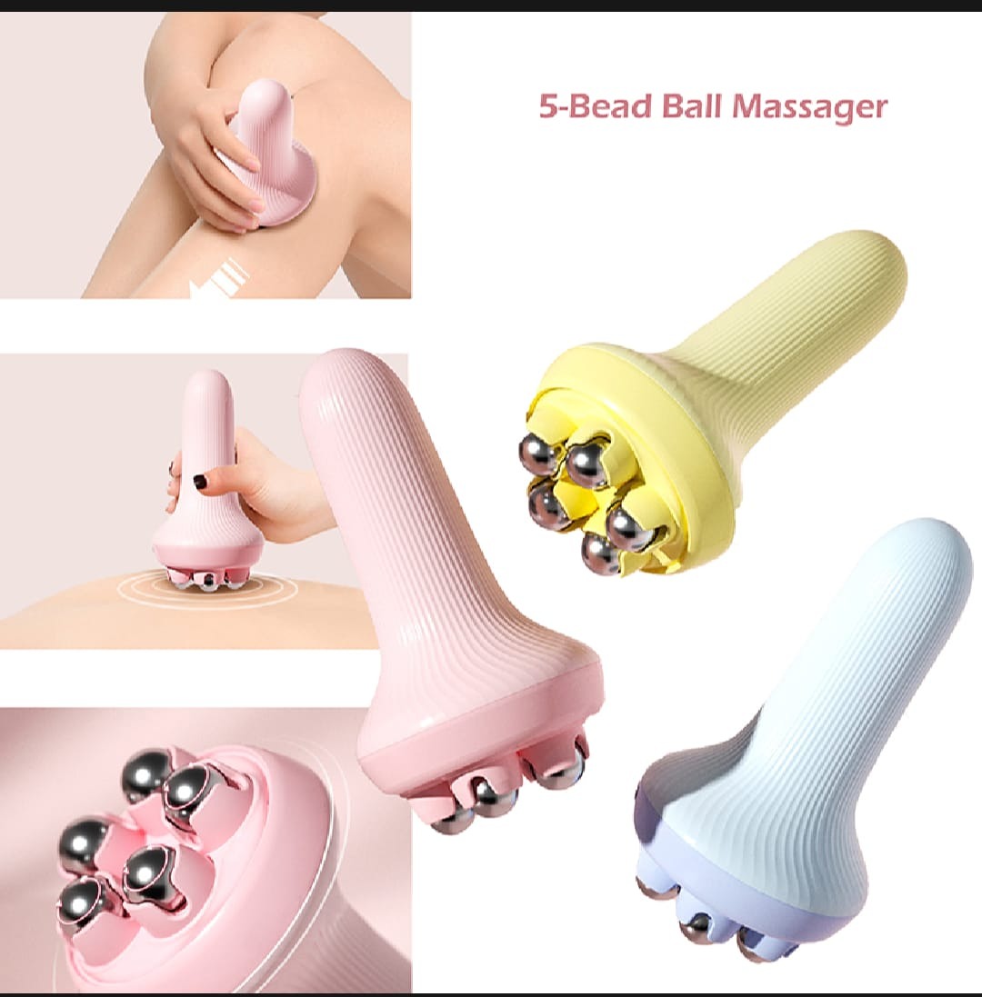 360 Roller Manual Massager | Handheld Massage Ball | Full Body Pain Relief | Neck, Back, Shoulder, Leg & Foot - Image 3