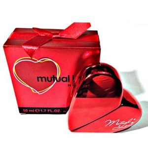 Mutual Love Perfume 50ml Red Heart Bottle – 12Hr Long Lasting Romantic Fragrance Spray for Men & Women