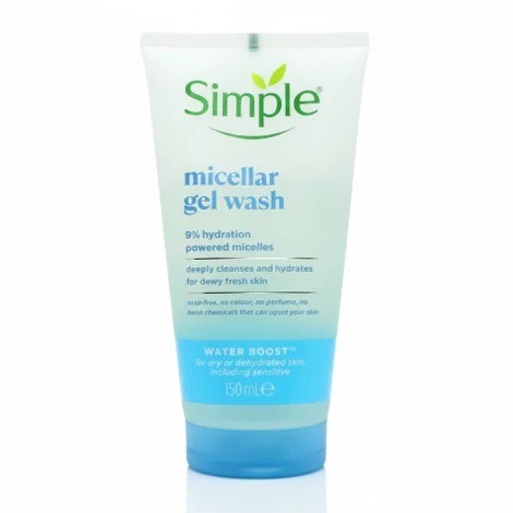 Simple Facial Wash Hydrating Face Cleanser for Soft, Smooth & Fresh Skin