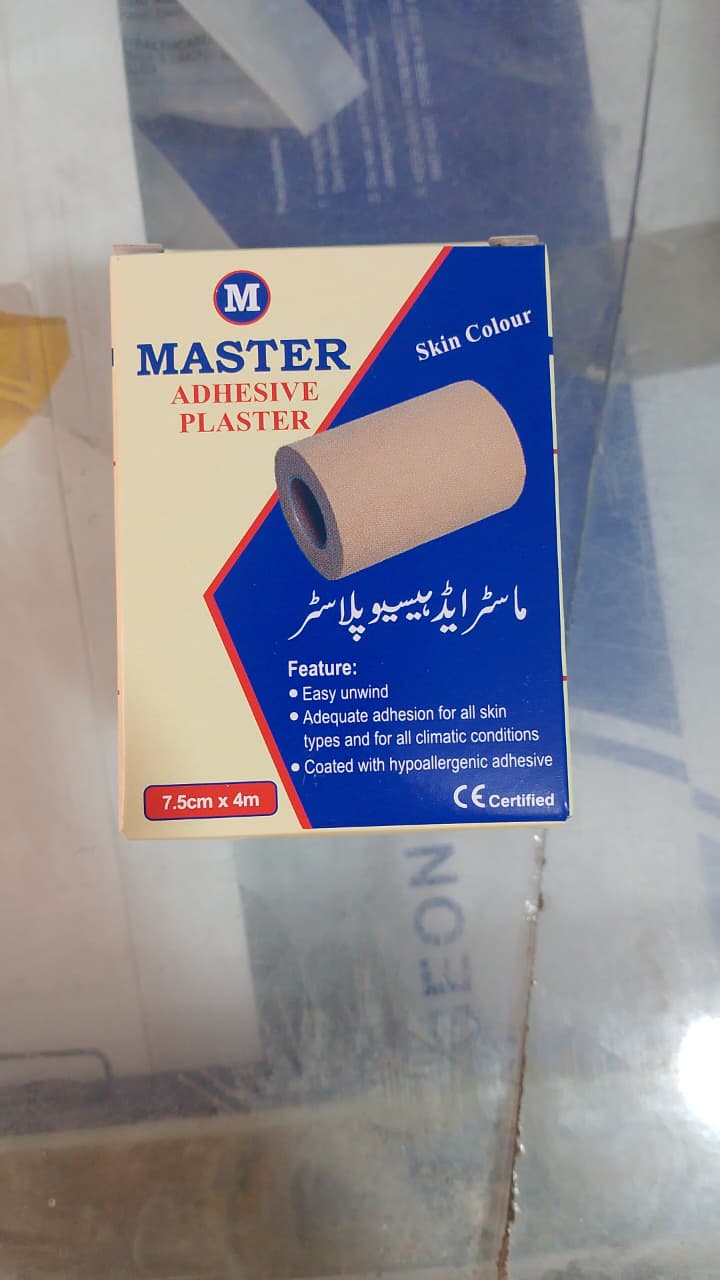 Master 3-Inch Adhesive Plaster Strong, Breathable & Skin-Friendly Medical Tape for Wound Protection, Bandage Fixing & First-Aid Use - Image 4