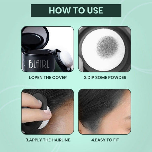 BLAIRE Hair Filler Powder Instant Root & Thinning Hair Concealer - Image 3