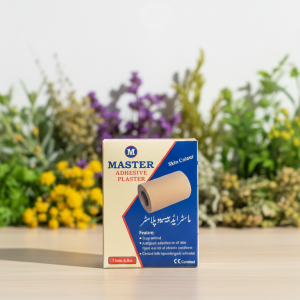Master 3-Inch Adhesive Plaster  Strong, Breathable & Skin-Friendly Medical Tape for Wound Protection, Bandage Fixing & First-Aid Use