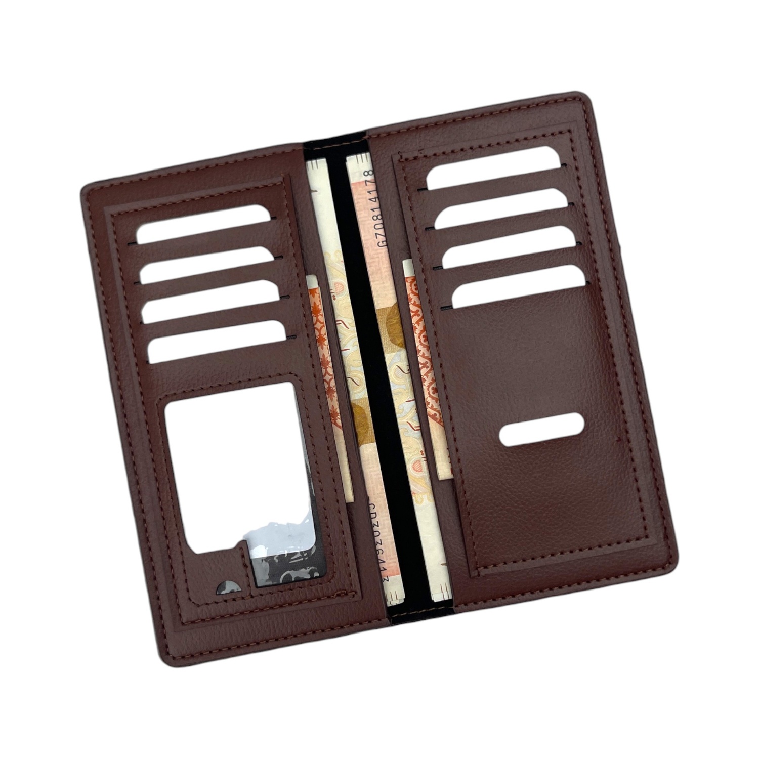 Kangaroo Long Bifold Wallet with RFID Protection - Slim Stylish Wallet for Men & Women - Image 4