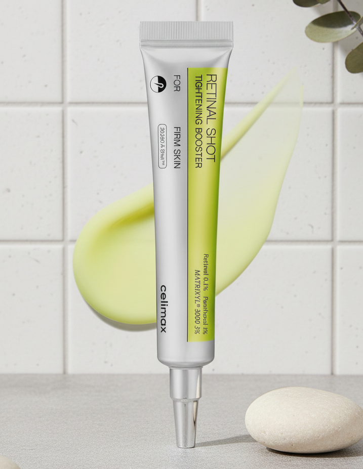 Celimax The Vita A Retinal Shot Tightening Booster 0.1% Retinal, Matryxyl 3% | Pore Minimizer, Anti-Wrinkle, Firming Booster (15ml)