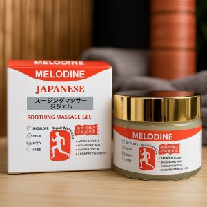 MELODINE Japanese Soothing Massage Gel  Fast-Absorbing Herbal Relief for Muscle & Joint Pain (Neck, Back, Knee, Shoulder 30gram