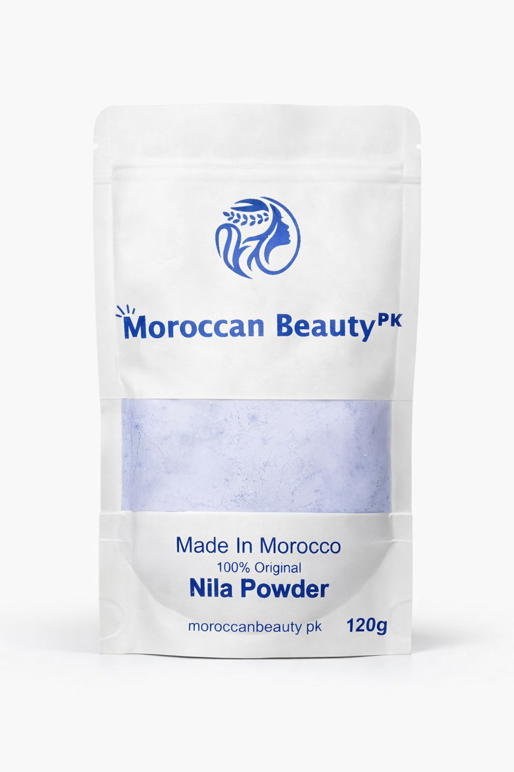 Moroccan Beauty Nila Powder 120g | Original Blue Nila Powder for Skin Brightening & Glow - Image 3