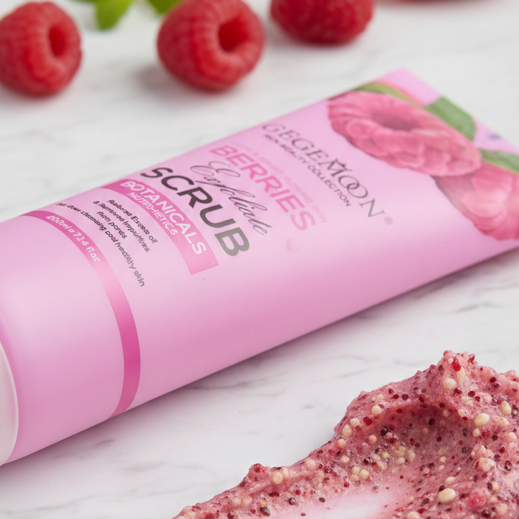 Gegemoon New Fruity Exfoliation Scrub Deep Cleansing & Brightening Body Scrub (200ml) - Image 3