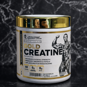 Kevin Levrone Gold Line Gold Creatine  Pure Creatine Monohydrate Supplement with 60 Servings (300g)