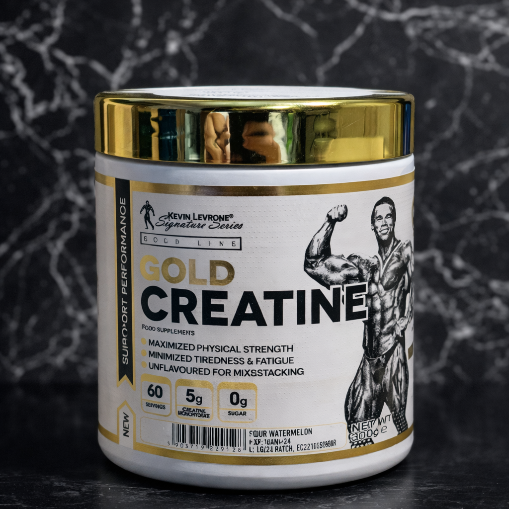 Kevin Levrone Gold Line Gold Creatine Pure Creatine Monohydrate Supplement with 60 Servings (300g)