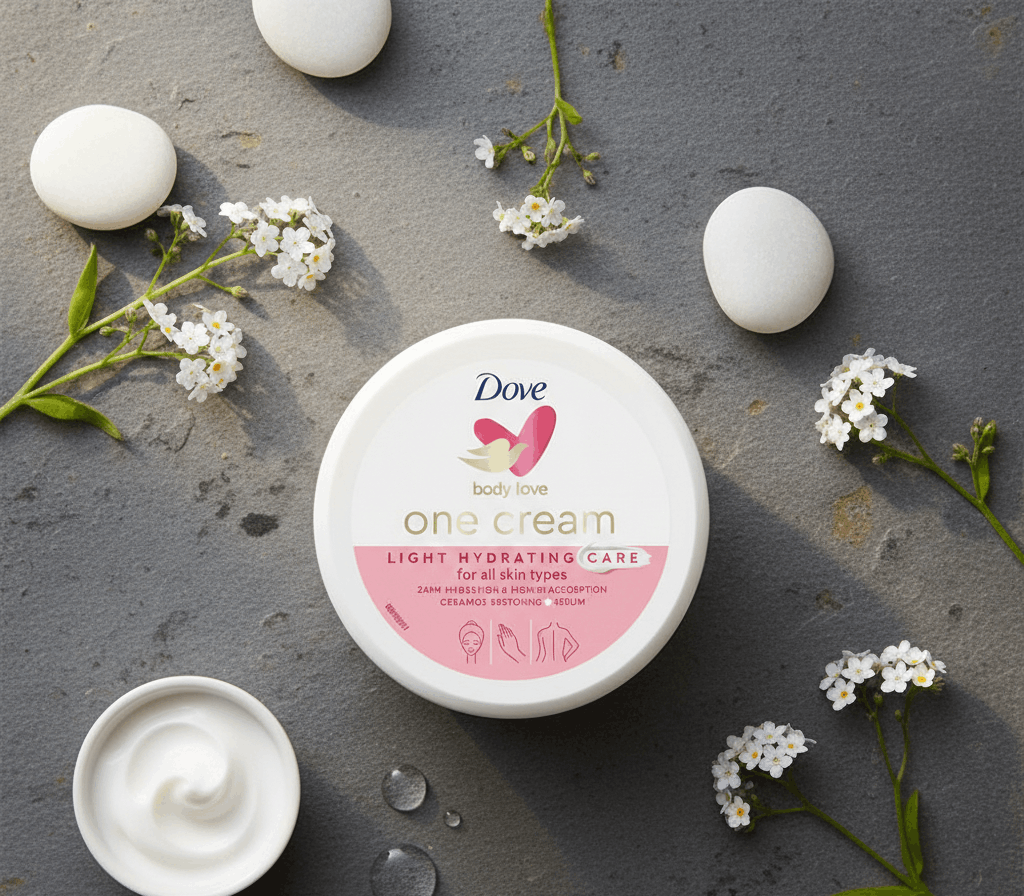 Dove Body Love One Cream All-in-One Moisturizer for Face, Hands & Body | Deep Hydration, Soft Skin & Nourishing Daily Care ( 250 )gram - Image 3