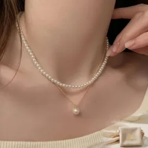 Golden Heart Necklace for Girls | Elegant Daily Wear Heart Pendant Necklace for Casual & Party Style