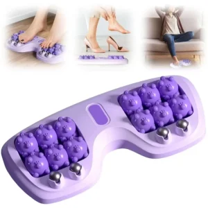 Roller Manual Foot Massager  Body Stress Buster & Accupressure Point Device for Foot & Leg Pain Relief (Random Color)